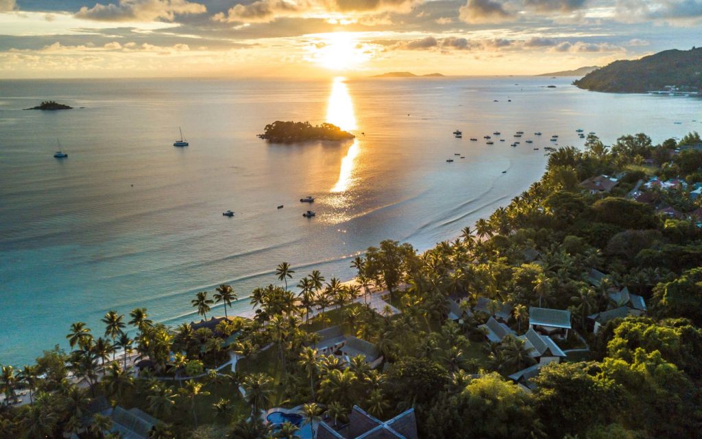 Aireal view of Paradise Sun Seychelles