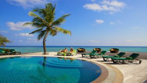 Maldives Swimming Pool