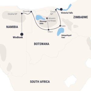 10 Day Windhoek to Victoria Falls