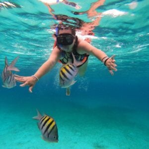 Snorkelling in Mauritius